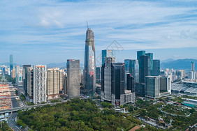 广东省深圳市南山区人才公园白天风光