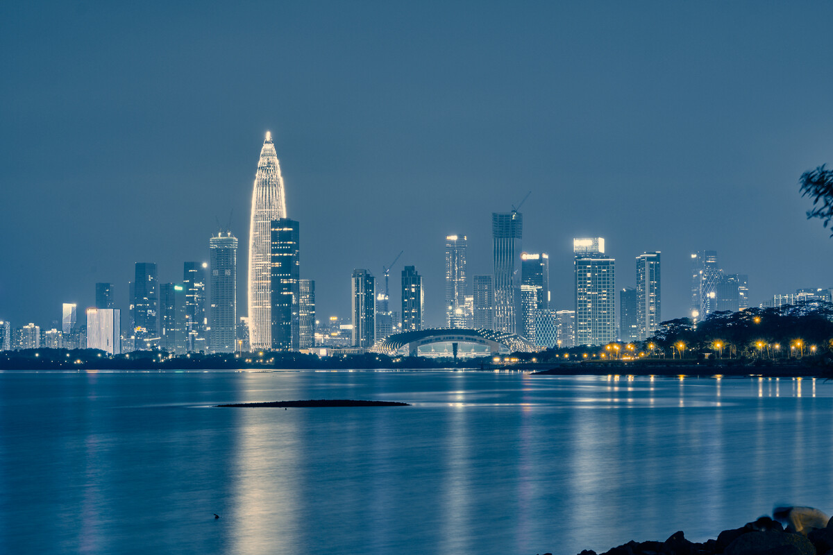 深圳湾夜景